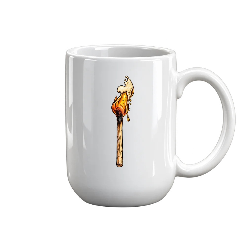 Graphic Mug | Match Flame Design | MONÉ