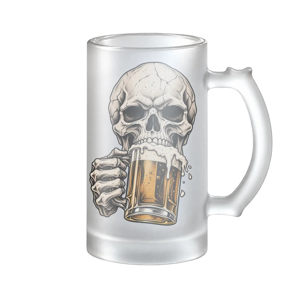 Graphic Mug | Beer Skull Design | MONÉ