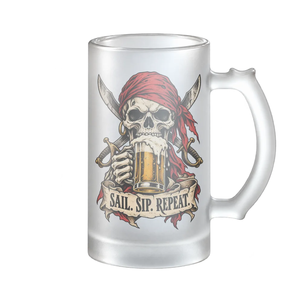 Graphic Mug | Beer Pirate Design | MONÉ