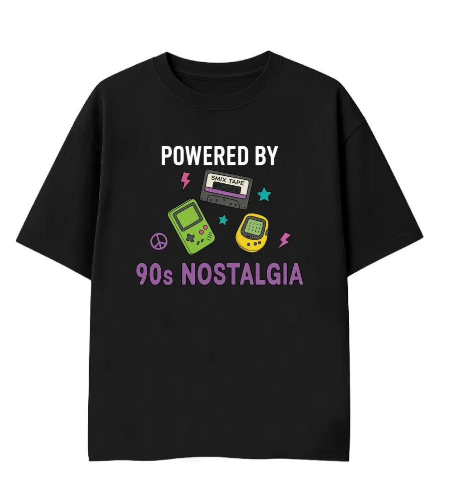 90s kids nostalgia tshirt