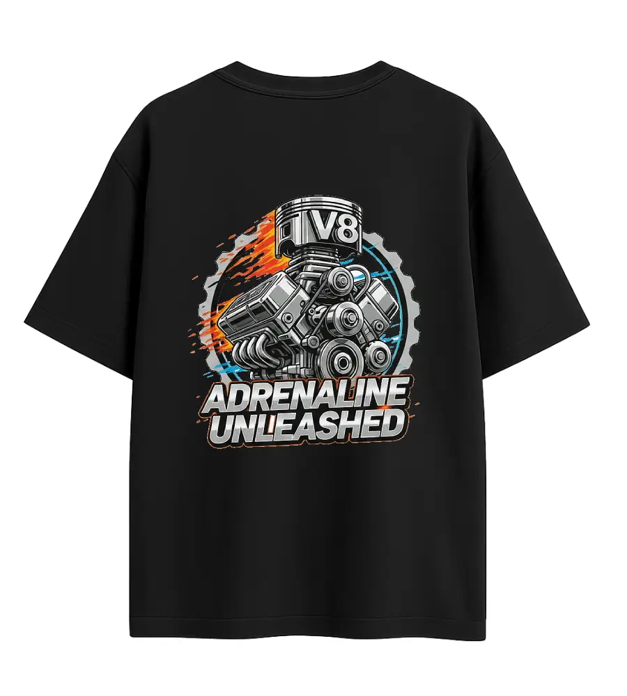 adrenaline junkie engine lover tshirt