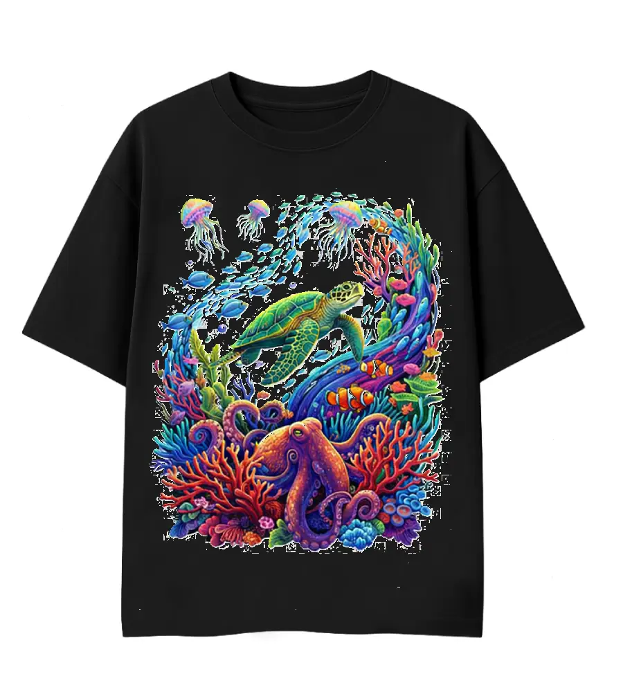 sea lover oversized tshirt