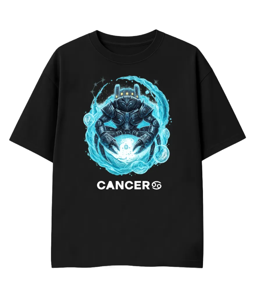 cancer frontside cancer horoscope tshirt
