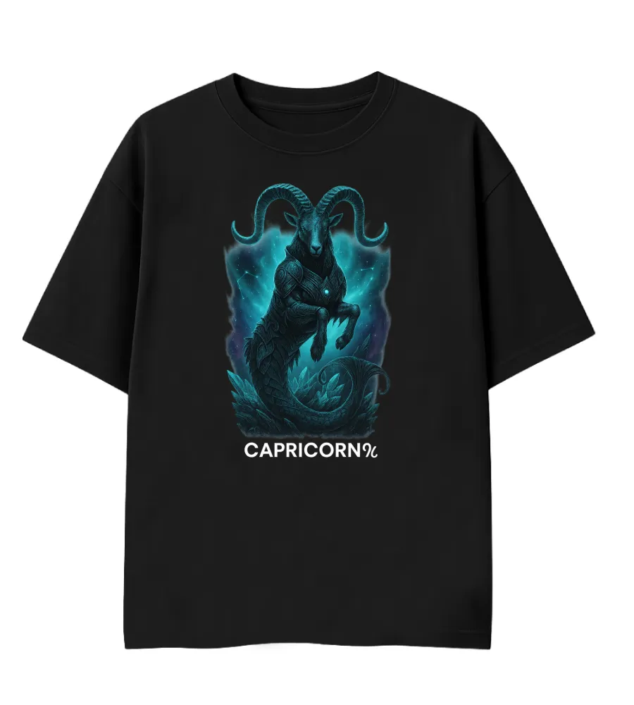 capricorn frontside capricorn sunsign tshirt