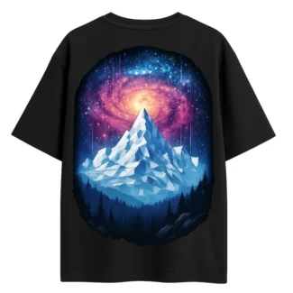 cosmic mountain abstract