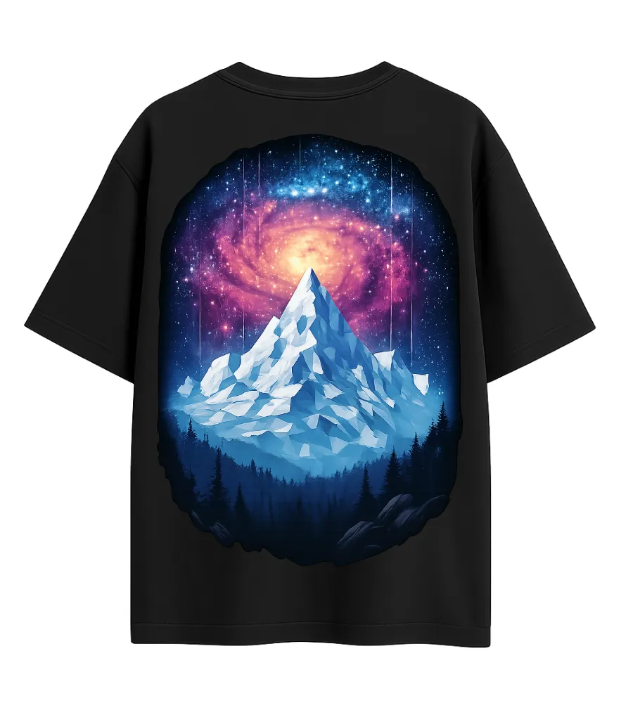cosmic mountain abstract