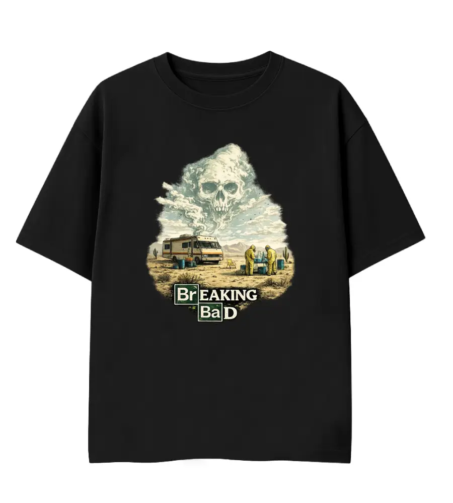 breaking bad desert van cook frontside mockup