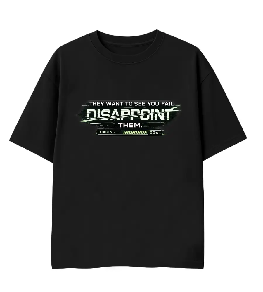 disappoint them front mockup