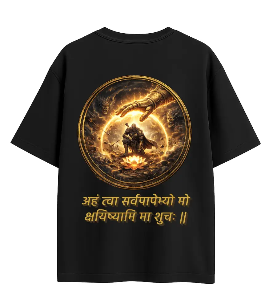 shloka 5 backside mockup bhagavd gita shloka tshirt