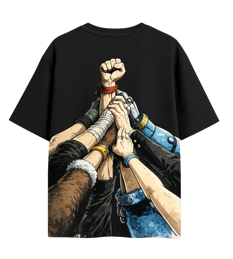 one piece all hands pirate straw hat