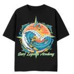 surfing legends beach tshirt