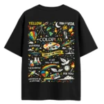 coldplay backside mockup love, hymnfortheweekend, chris, rainbow, band, colorful, weekend