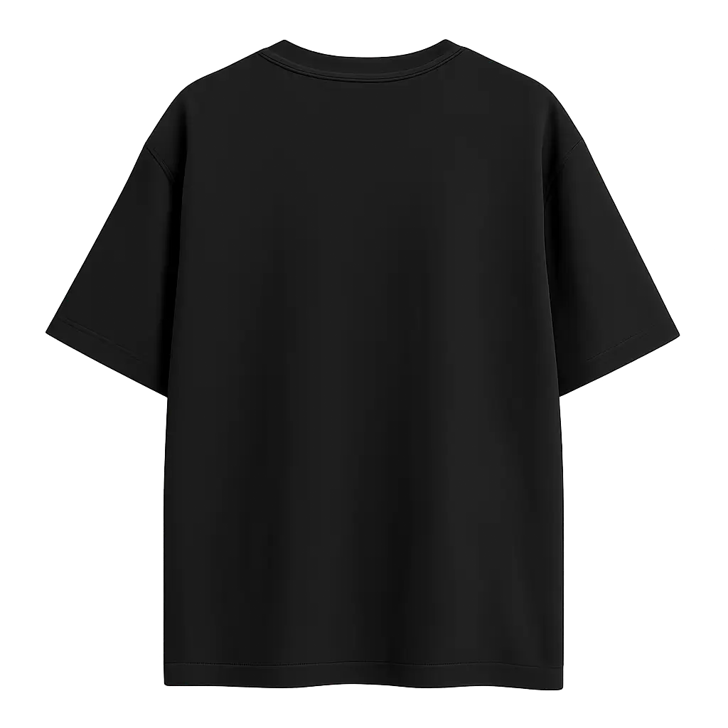 Black oversized back