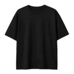 Black oversized front