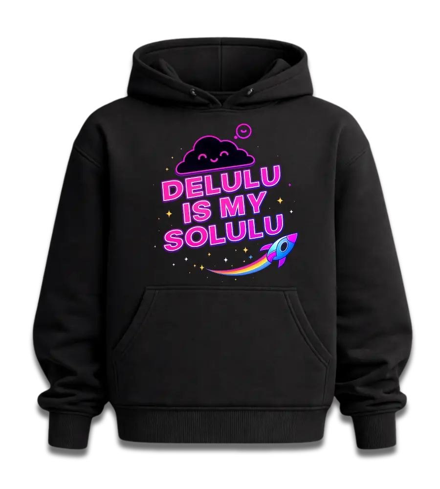 black hoodie frontside mockup
