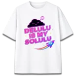 oversized tee front mockup white